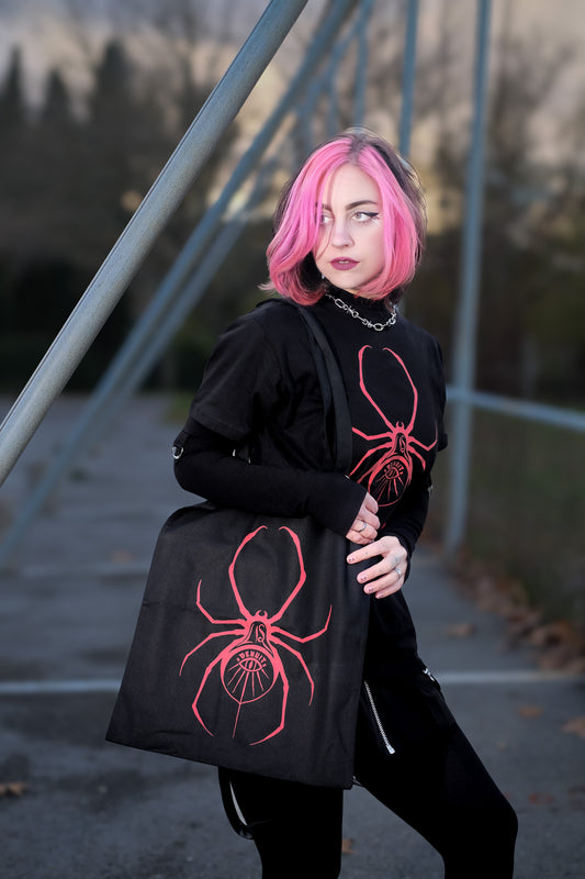 Denuit - Spider Lis Tote Bag